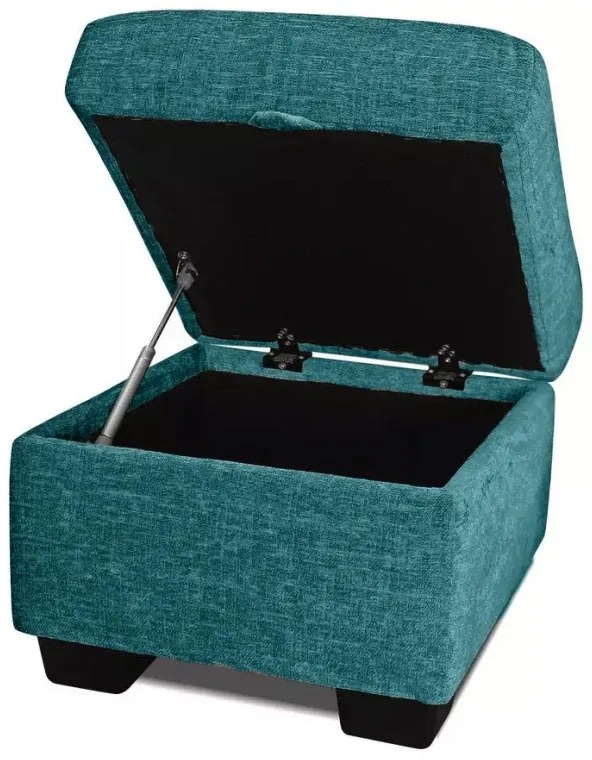 Taburet TAMMY, smaragdová (Maurice - TEAL)