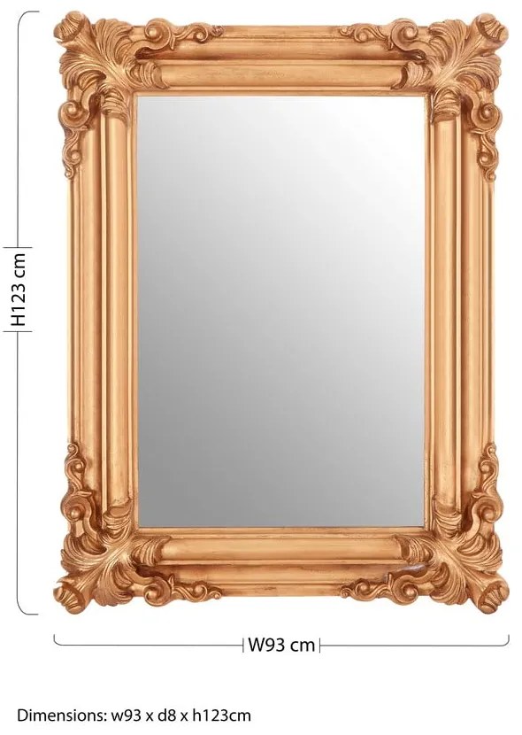 Nástenné zrkadlo 93x123 cm Georgia – Premier Housewares
