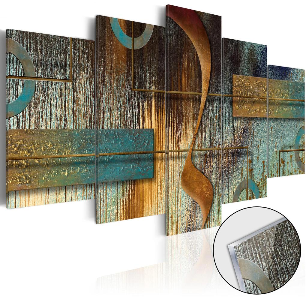 Artgeist Obraz na akrylátovom skle - Exotic Note [Glass] Veľkosť: 200x100