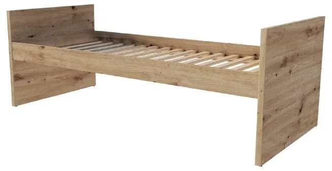 Modulárna posteľ VERSO BAZA 90x200 cm dub artisan