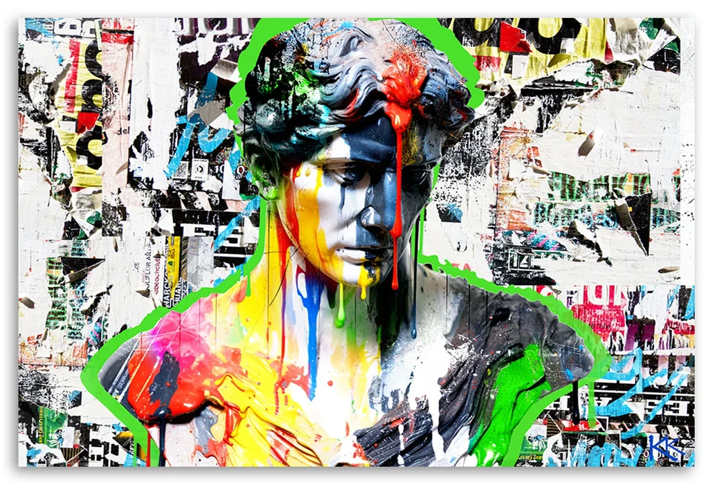 Gario Obraz na plátne Pop Art sochárstvo Rozmery: 100 x 70 cm