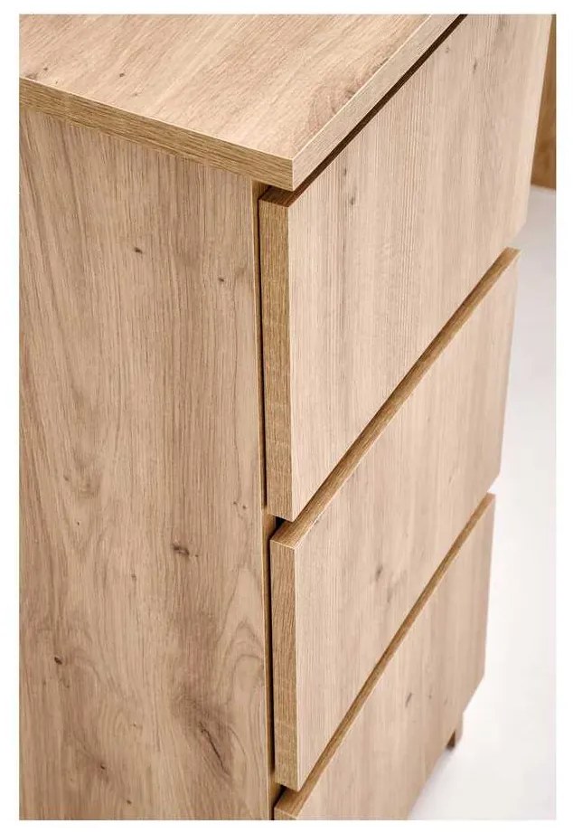Písací stôl Canley, dub artisan