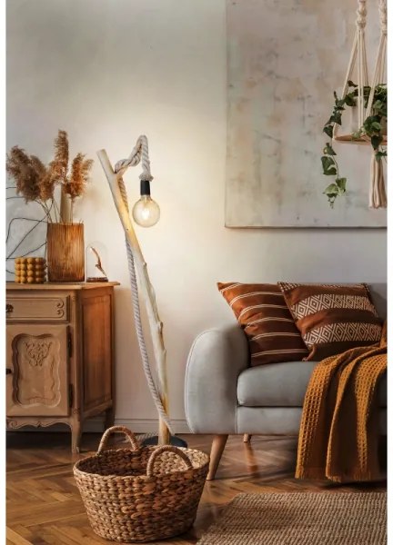 Globo 42060146X - Stojacia lampa NERIDA 1xE27/10W/230V