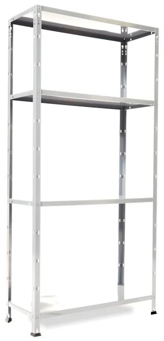 Trestles AKCE 4x Policový regál 1500x750x300,světle šedý,4 police RP6-4-4