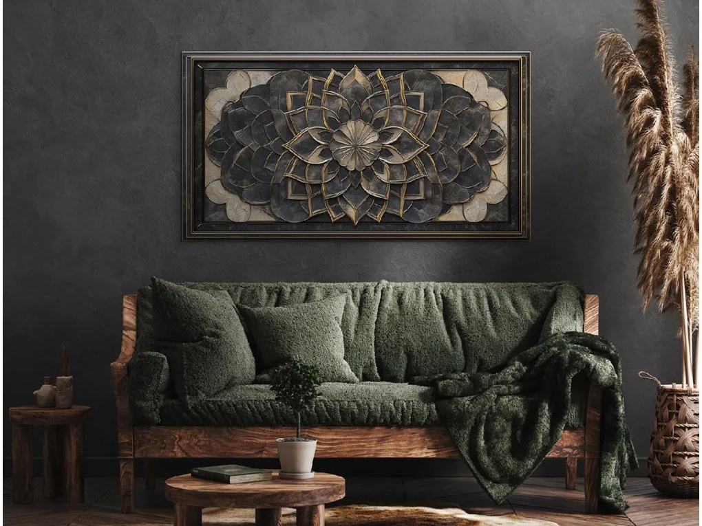 drevko | Mandala na stenu Pokoj 435 x 80 cm