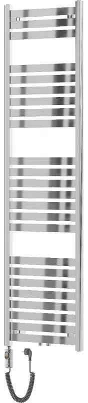 Mexen Uran, elektrické vykurovacie teleso 1800x500 mm + vykurovacia tyč 900 W, chrómová, W105-1800-500-2900-01