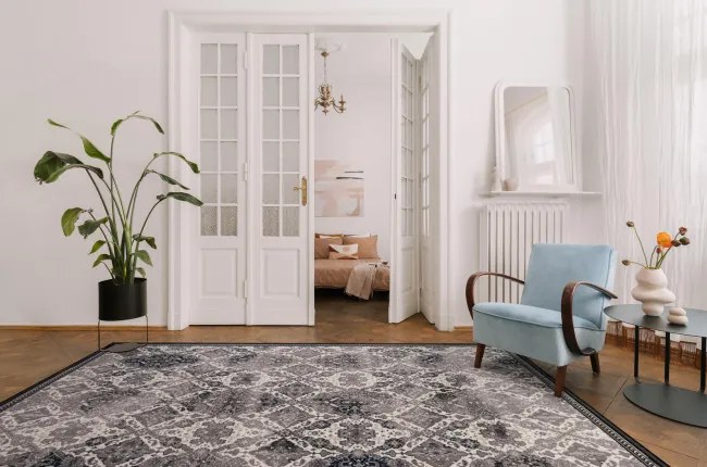 Koberec Agnella Agnus Loreta sivý