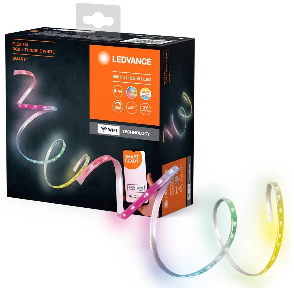Ledvance - LED RGB+TW Stmievateľný vonkajší pásik FLEX 3m LED/12,5W/230V Wi-Fi