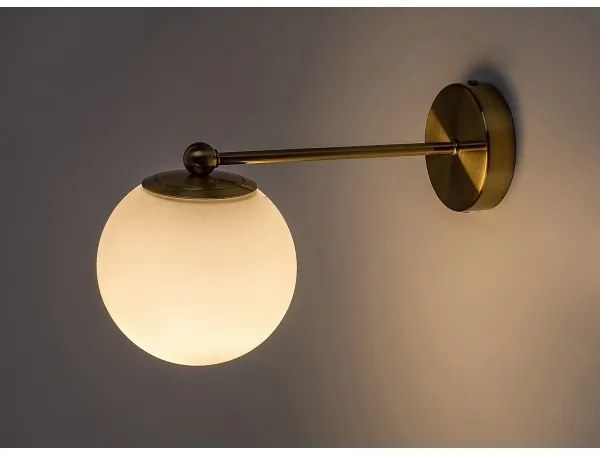 Rabalux 71081 - Nástenné svietidlo KIARA 1xE27/35W/230V zlatá