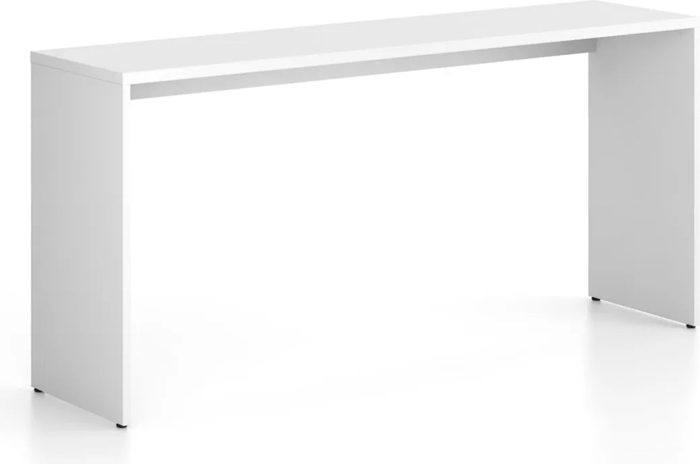 Prísed k stolu FRAME, 160x40 cm, biela