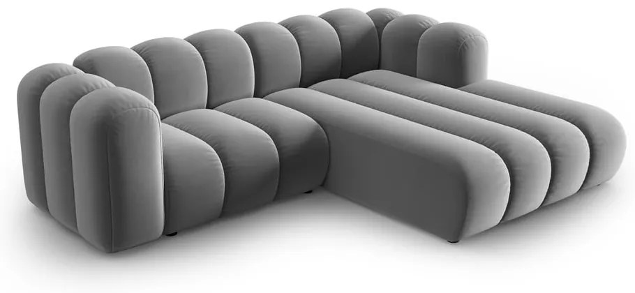 Svetlosivá rohová pohovka (pravý roh) Lupine – Micadoni Home