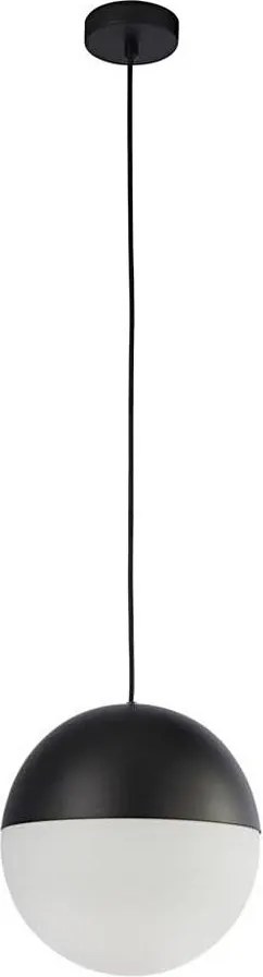 Searchlight 24181BK - Luster na lanku ENDOR 1xE27/40W/230V čierna