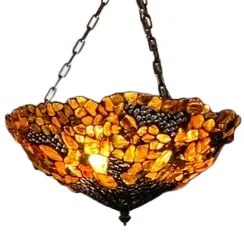 Jantár luster Tiffany 48Ø AMBER