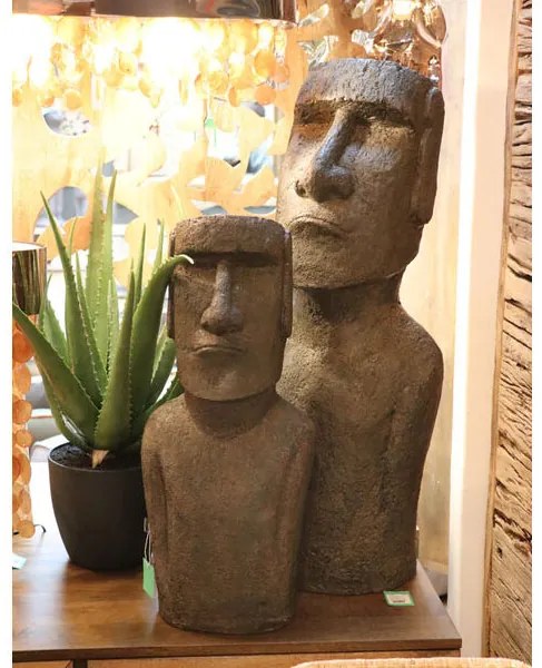 Easter Island 80cm dekorácia hnedá