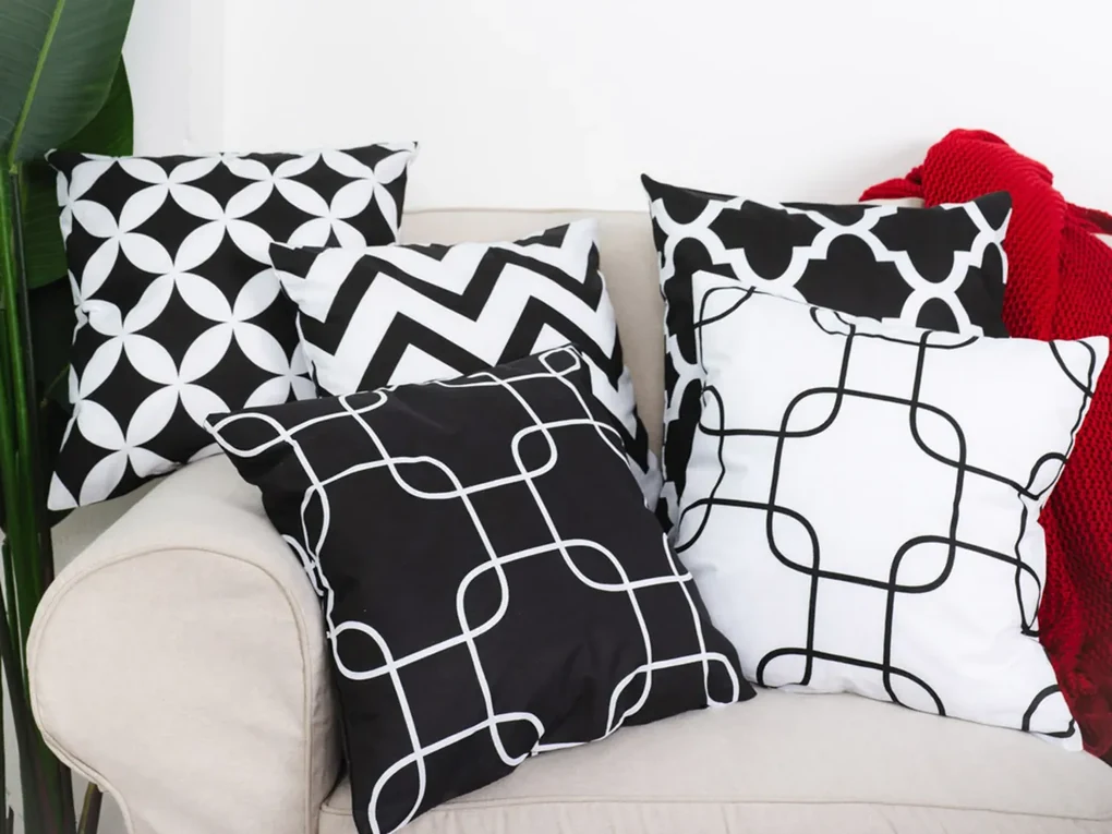 XPOSE® Obliečka na vankúš LILLE 40x40 cm - set 5 ks