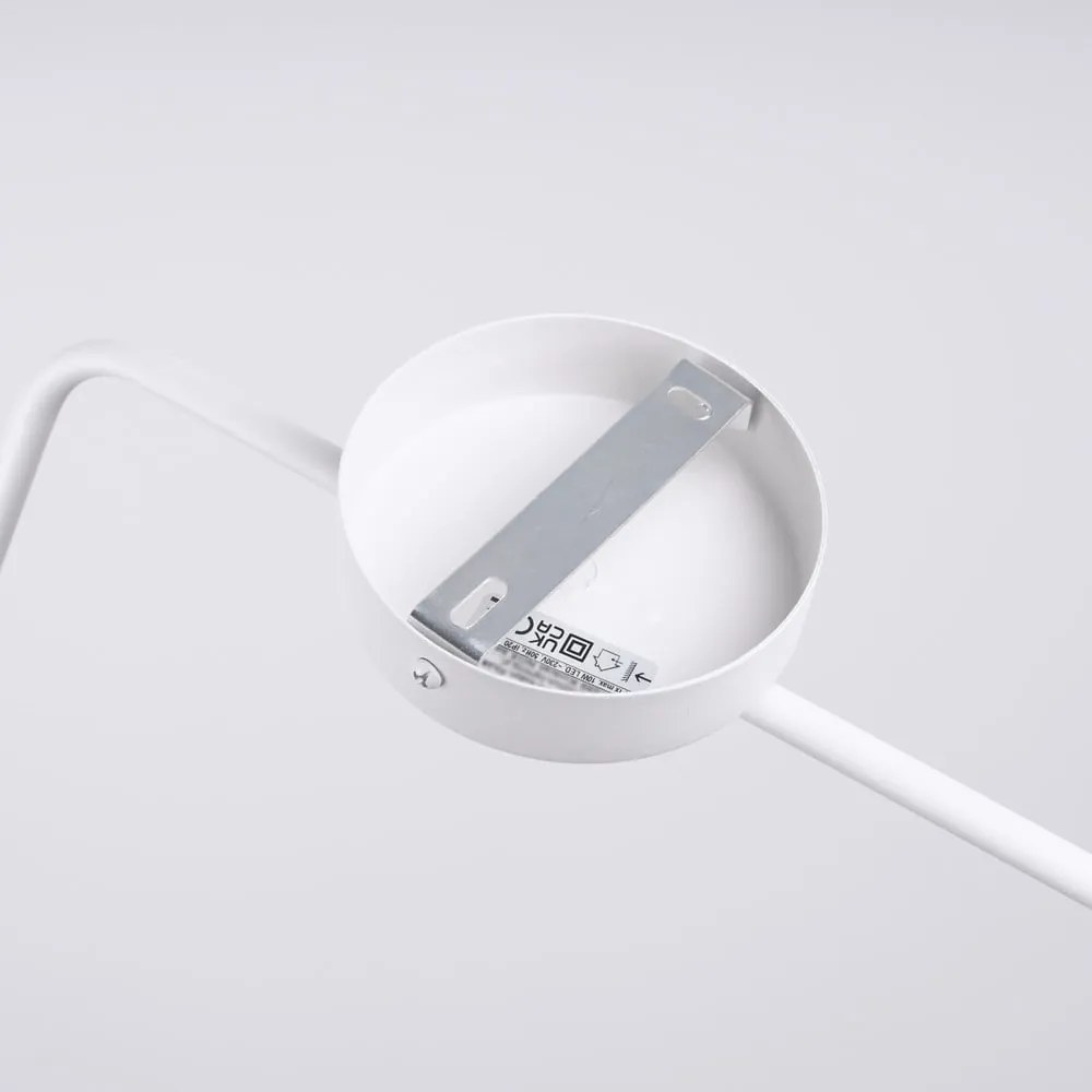 Biele nástenné svietidlo do zásuvky Zylo – Sollux