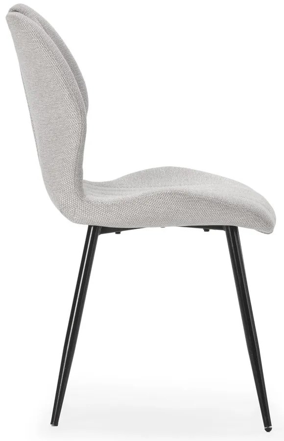 Svetlosivé jedálenské stoličky v súprave 4 ks Muli – Marckeric