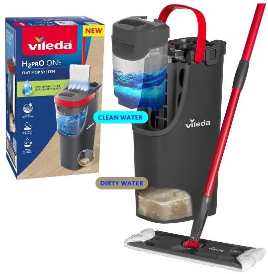 Vileda Mop s vedrom H2PrO ONE Flat  (100397477)