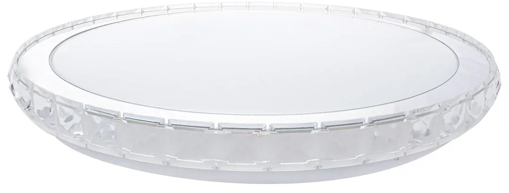 Stropné LED svietidlo Layla, 1x LED 33w, 3000-6000k, w/ch, s ovládačom