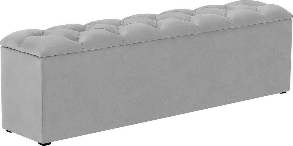 KOOKO HOME Lavica k posteli s úložným priestorom Fa 200 × 34 × 47 cm