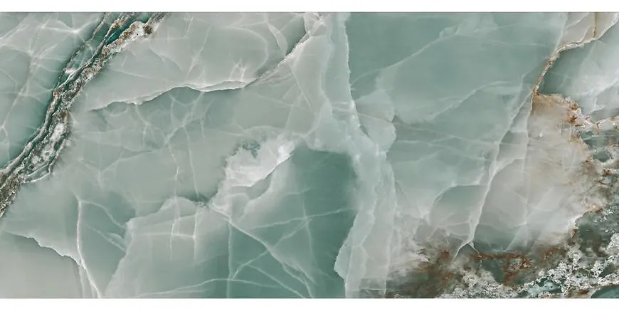 Gresova dlažba Onyx Turqoise Pol. Rekt. 60/120