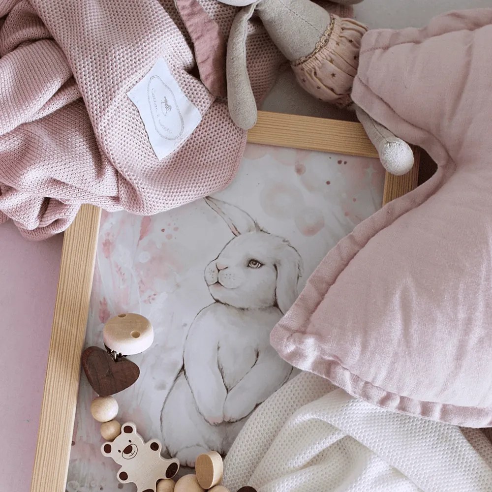 Plagát králik 18x24cm