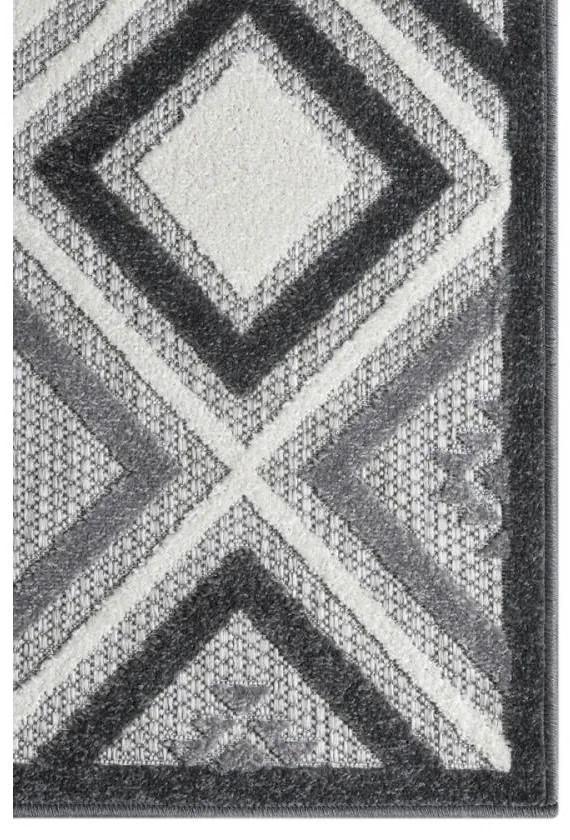 Kusový koberec Onyx sivý 160x229cm