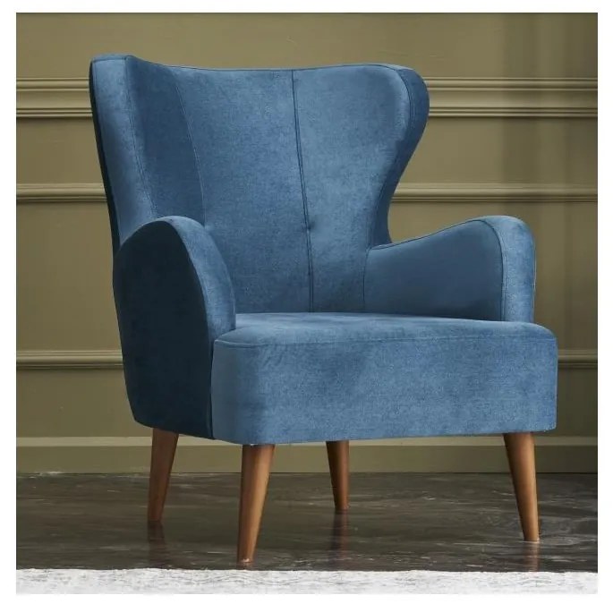 Kreslo ušák NEKO modré