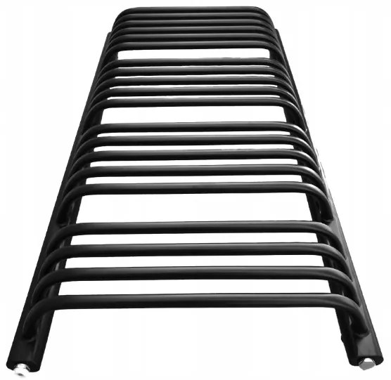 Regnis Etna, vykurovacie teleso 550x1780mm, 845W, čierna matná, ETNA1780/550/D500/BLACK