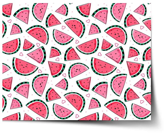 Sablio Plagát Vodný melón - 60x40 cm