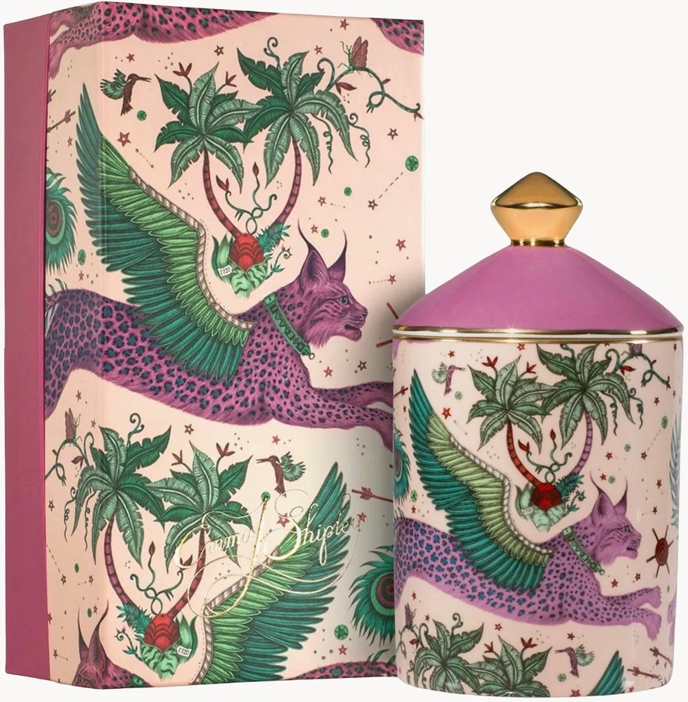 Ručne liata vonná sviečka Lynx (Tuberose, Ginger Lily)