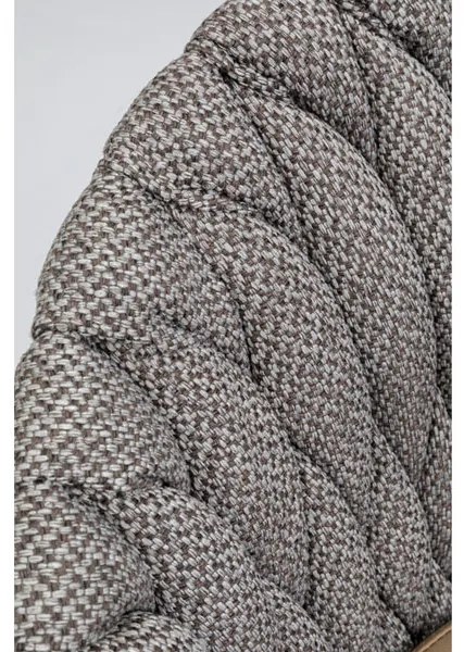 Knot Tweed stolička šedá/čierna