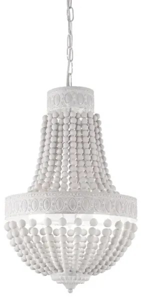Ideal Lux - Luster na reťazi MONET 5xE14/40W/230V pr. 40 cm konope/biela