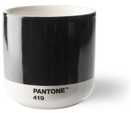 Čierny keramický hrnček 175 ml Cortado Black 419 – Pantone