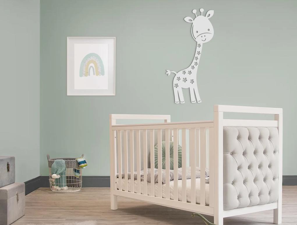 drevko Drevená nálepka do detskej izby Žirafa