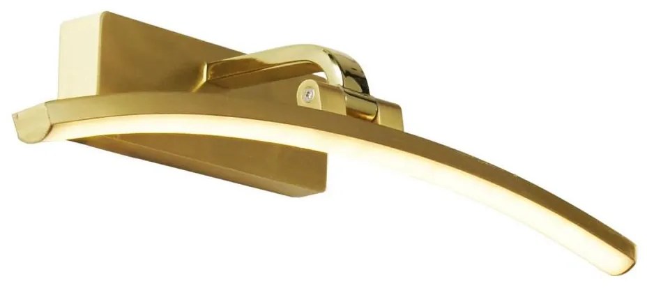 Searchlight 79821-40SB - LED Obrazové svietidlo SANTORINI LED/8,2W/230V mosadz