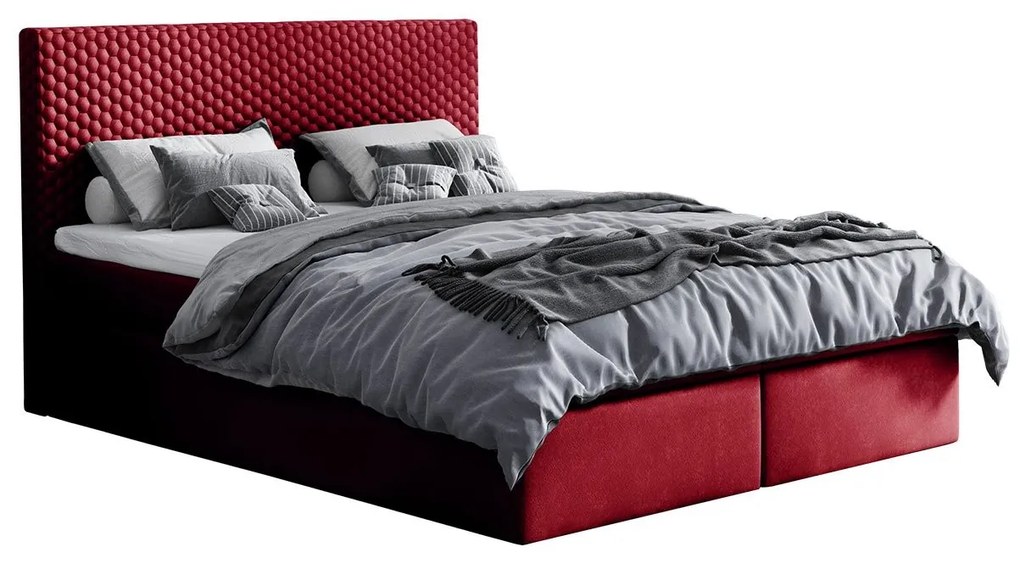 Kontinentálna posteľ Malwa, Rozmer postele: 180x200, Dostupné poťahy: Velluto 10