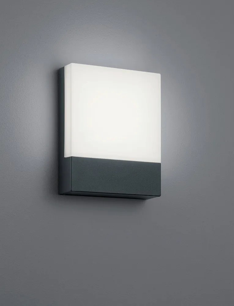 LED nástenné vonkajšie svietidlo (výška 20 cm) Pecos – Trio