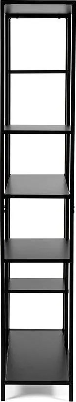 Regál AVENBERG ARCANA 165 x 80 cm čierny