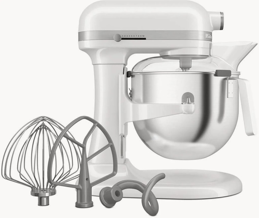 Kuchynský robot Heavy Duty, biely, 6 ks