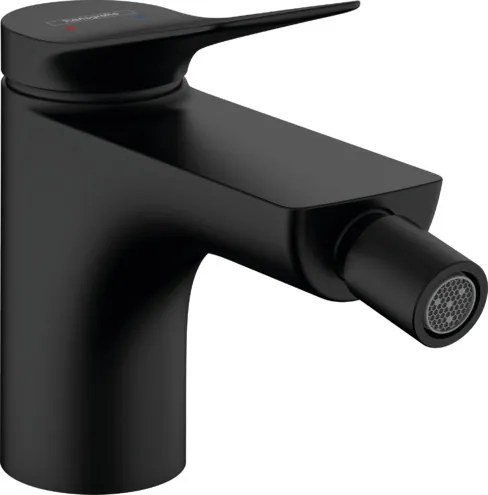 Hansgrohe Vivenis, páková bidetová batéria s odtokovou súpravou s tiahlom, čierna matná, HAN-75200670
