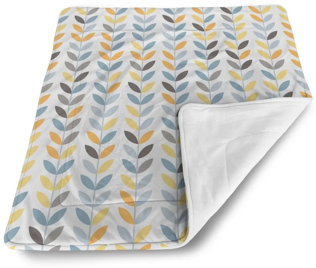 Sablio Deka pre bábätko Farebné lístky - 90x120 cm