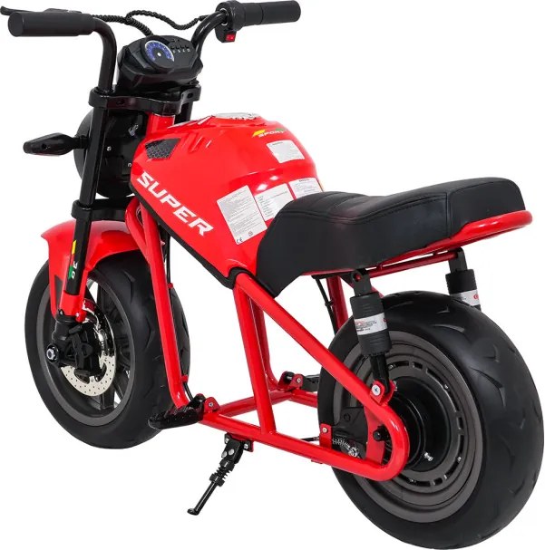 Elektrická motorka SUPERMOTO červená