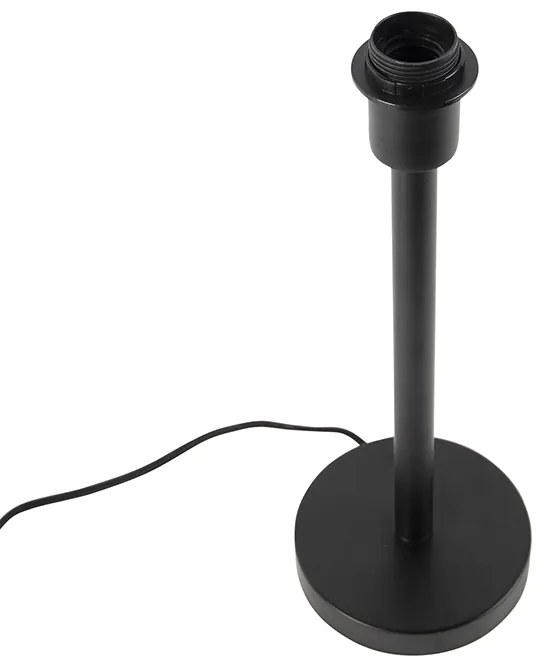 Moderná stolná lampa čierna bez tienidla - Simplo