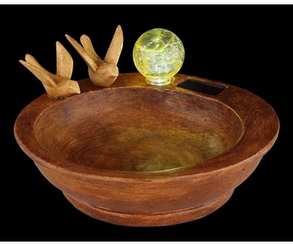 Globo 33892 - LED Solárne svietidlo SOLAR LED/0,06W/3V IP44 vtáčí kúpeľ