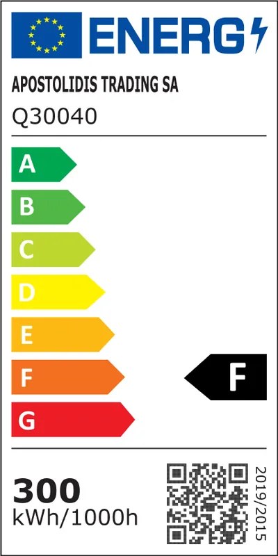 ACA Lighting LED vonkajšie reflektor Q 300W/230V/4000K/25320Lm/110°/IP66, čierny