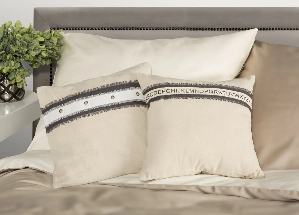 DEKORAČNÁ OBLIEČKA NA VANKÚŠ NATURE1 40X40 CM BÉŽOVÁ