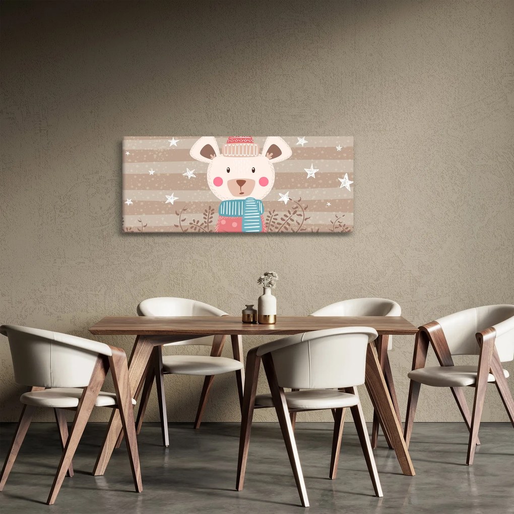 Obraz - Medvedica (120x50 cm)