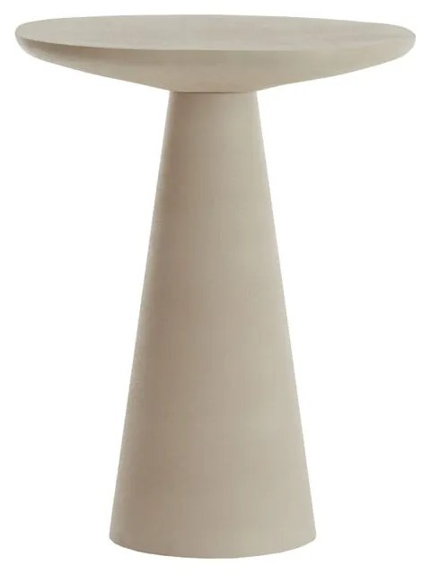 Kovový okrúhly odkladací stolík ø 45 cm Abala – Light & Living