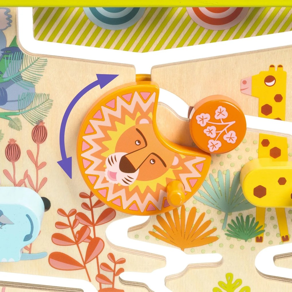 Safari labyrint - preteky s prekážkami